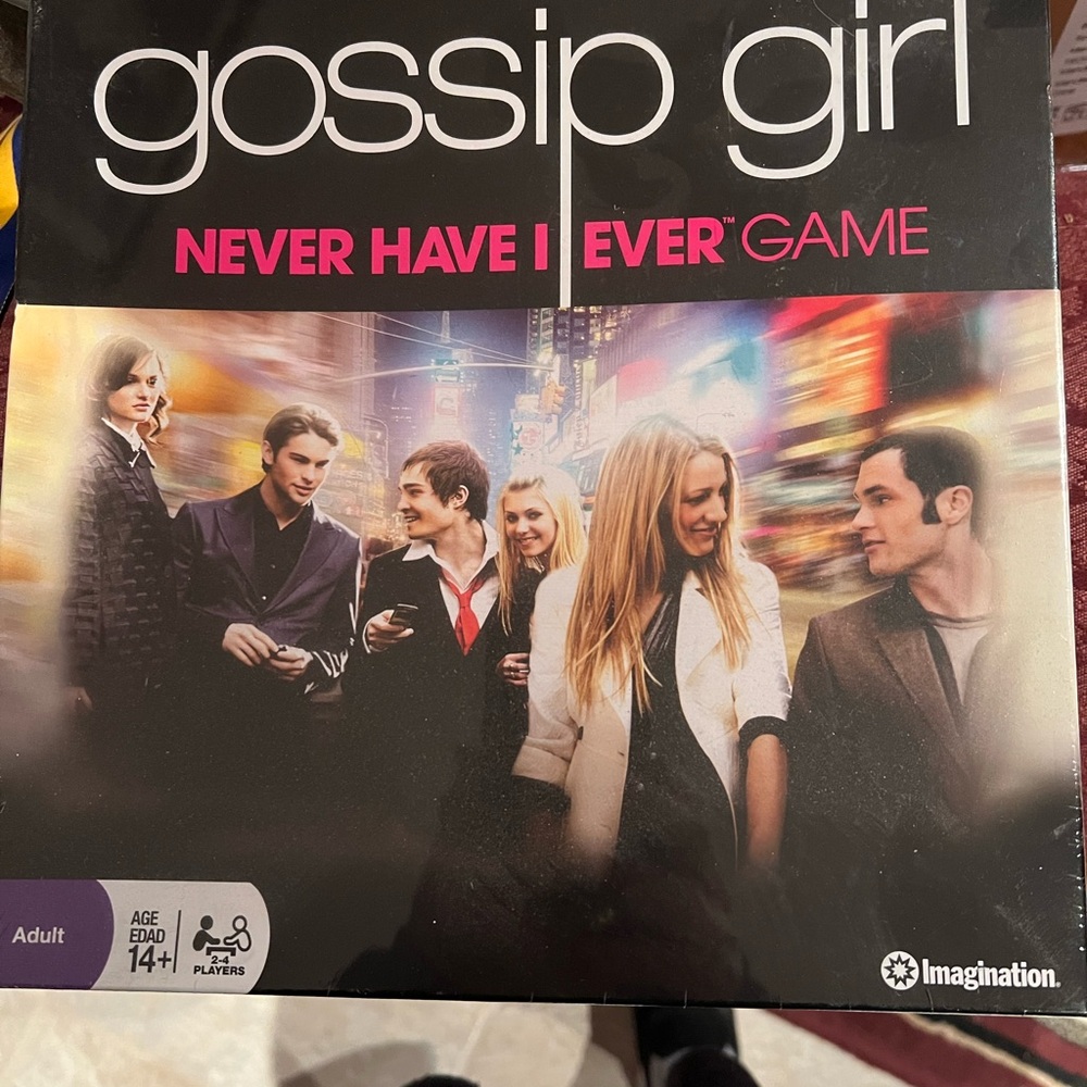 Black Never Have I Ever Board Game by